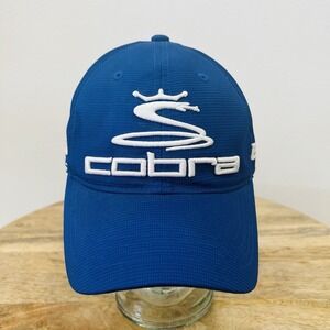Royal Blue Cobra Pro Tour golf hat Bio Cell strap back Hat Cap